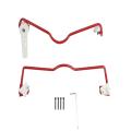 Scooter Protection Frames Bumper Kits for Xiaomi S Plus, Red