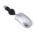 Usb Wired Mouse Cable Tiny Small Mouse for Windows 98(silver)