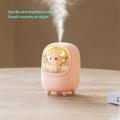 M23 Creative Cute Pet Space Capsule Usb Air Humidifier Purifier Pink