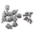 10pcs N-type Male Connector for Lmr300 N-50j-5 Rf Coaxial Connector