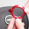 Steering Wheel Emblem Stickers Decal for Volvo Red Auto Interior