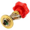 Can Canister Opener Tap Tapper M14/1/4 Inch Red + Gold Bottle Opener