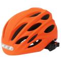 Bicycle Helmet with Lights Lightweight for Mtb Road Bike,orange,m
