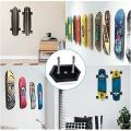 3 Packs Wall Mount Skateboard Holder for Skateboard Deck Display