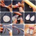 24pcs Polymer Clay Cutters 10 Shapes Stainless Steel Clay Cutters