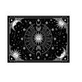 Sun and Moon Stars Space Tapestry for Bedroom Decor 59.1 X 78.7 Inch