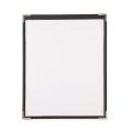 10 Pack Of Menu Covers - Single Page, 2 View,fits 8.5 X 11 Inch Paper
