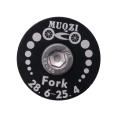 Muqzi Foldable Bike Fork Core Folding Bicycle Head Core 25.4 to 28.6