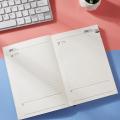 A5 2022 Planner English Agenda Notebook Journal Notepads Diary,pink