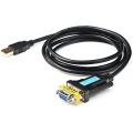 Usb 2.0 to Rs232 Male Cable (pl2303 Chip) with Rs232 Female Adapter