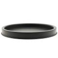 Matte Black Metal Candle Holder Tray, Home Decor Tray