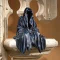 Reaper Sitting Statue Resin Black Desktop Ornament Gothic Sculpture
