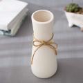 White Ceramic Vase Minimalist Style Home Decoration Vase (a Style)