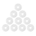 10pcs Microfiber Mop Cloth Pads for Ecovacs Deebot X1 Omni Turbo