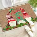 Christmas Doormat Non-slip Doormats Indoor Entrance Mat Custom D