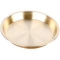 24cm Pure Copper Plate Wedding Plate Steamed Fish Chicken Plate