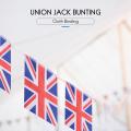 5x Union Jack Bunting 9 Metres/30ft Long with 30 Flags