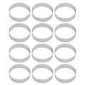 Stainless Steel Tart Rings,heat-resistant Perforated Cake Mousse Ring