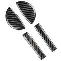 For Mini Cooper F54 F55 F56 Carbon Fiber Door Handle Decor Stickers