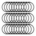 30 Pack Shower Curtain Rings, Circular Shower Curtain Hooks