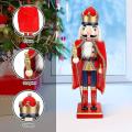 Nutcracker Christmas Decorations, 15 Inch Traditional Wooden