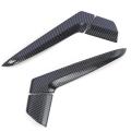 Carbon Fiber Abs Car Rearview Mirror Strip Cover Trim