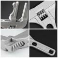 Adjustable Wrench Bathroom Spanner Wide Jaw 6-68mm Aluminum Alloy A