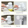 Handheld Electric Cleaning Brush Kitchen Bathroom Sink Cleaning Tool