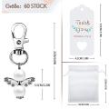 Guardian Angel Keyring,20pcs Party Favours Wedding for Girls Gift
