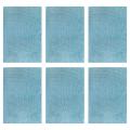 Placemats Place Mat Blue Table Mats Set Of 6 Non Slip Easy to Clean