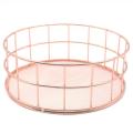 Nordic Style Rose Gold Iron Storage Sundries Storage Tray