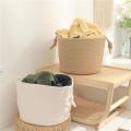 Woven Storage Basket for Dirty Clothes Frame Toy Finishing Box A
