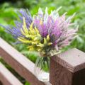 18 Pcs Imitation Lavender, Pastoral Style Decorative Flower