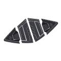 Car Carbon Fiber Window Louver Cover for Honda Hrv Vezel 2021 2022