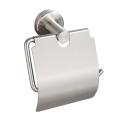 Bathroom Roll Holder Wall Mounted Toilet Paper Holder(sanded Silver)