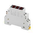 Sinotimer 18mm Din Rail Mounted Electrical Three Phase Voltage Meters