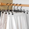 Skirt Hangers with Clips 10 Pack Clip for Trousers Pants Clothes-a