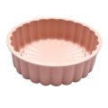 Round Silicone Cake Pan Strawberry Sponge Mold Diy Decorating Tools A