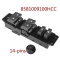 Front Driver Side Power Window Switch for Ssangyong Kyron 2005-2007