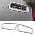 For 11th Gen Honda Civic 2022 Air Outlet Vent Frame Cover, Silver