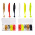 Soft Bait Freshwater T-tailed Fish 10 / Bag Long-range Throwing Set 2