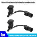 1 Pair New Windshield Heated Washer Sprayer Nozzle Jet 61668361039