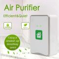 Air Purifiers Plug In, Portable Silent Air Purifier, Silver Us Plug