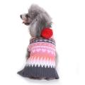 Dog Hoodie, Pink Dog Sweater with Hooded, Warm Pet Pullover, Size Xl