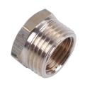3/8" Pt Male to 1/4" Pt Female Hex Thread Bushing Piping Connector