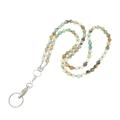 Lanyards for Id Badges, with Glasses Chain Rubber Stoppers,for Keys A