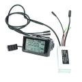 36/48v Sw900 Lcd Display Panel Meter 17a Square Wave Controller