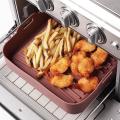 Air Fryer Silicone Pot Baking Basket Pizza Plate Grill Pot Kitchen A