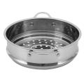 304 Stainless Steel Thickened Double Ear Skillet Matching Steamer