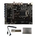 B250c Btc Mining Motherboard with Ram+120g Ssd+cable Lga1151 for Btc